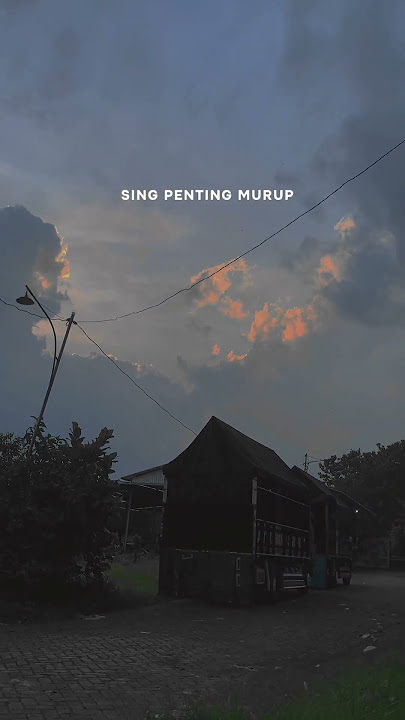 Ora Perlu Akeh Seng Penting Cukup