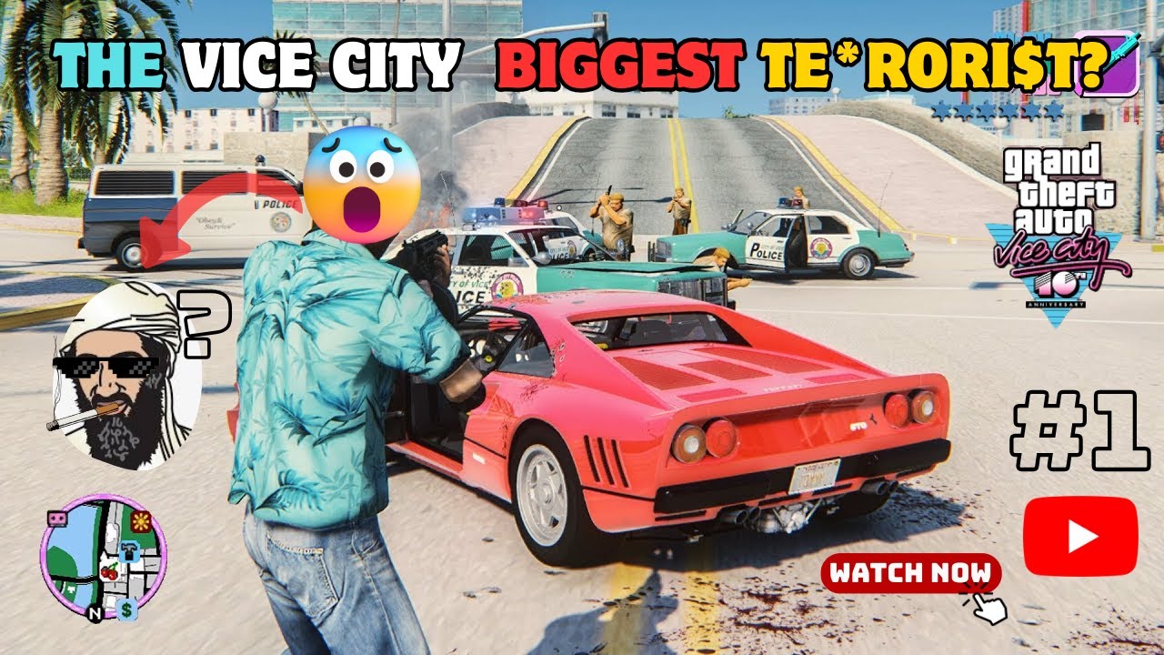 GTA Vice City Police Chase: Building the Ultimate Anti-Cop Escape Route