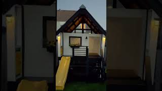 Would you want this as a playhouse #playhouse #diy #diyprojects #diybuilds #home #outdoors #custom