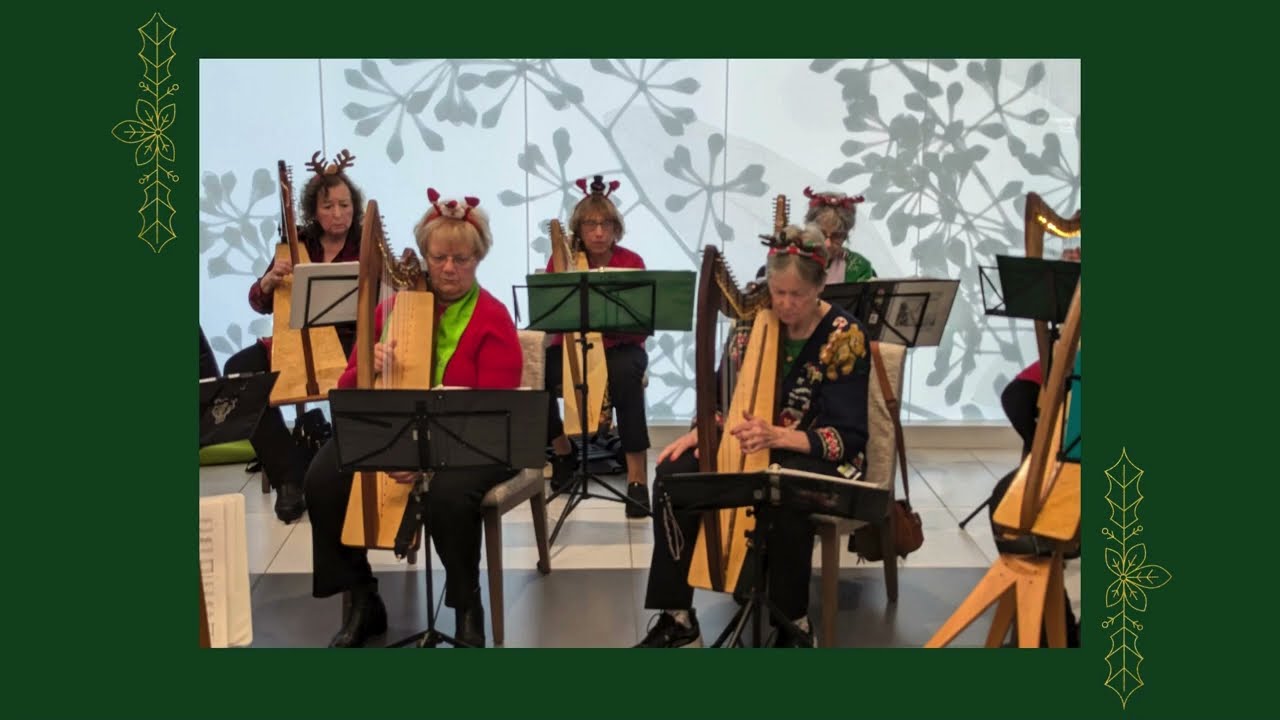 Bedside Harp Holiday Harp Circle Performed at The Valley Hospital