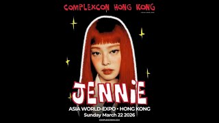 Jennie - Handlebars Complexcon Festival In Hongkong 2026