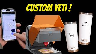 How to Customize a YETI Cup with a 10W Laser (Beginner Guide)