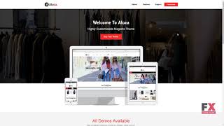 Aloza - Responsive Fashion Magento 2 Theme TMT | Free Template  Humph