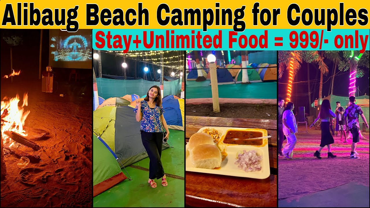Alibaug Best Beach Camping for Couples  | Alibaug Revdanda Camping by Weekend Aflatoon Destination