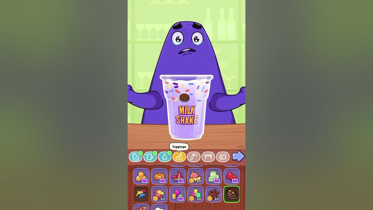 Happy Birthday Grimace Song #shorts