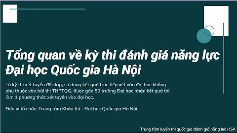 Thang điểm kỳ thi đánh giá năng lực 2023 năm 2024