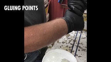 Gluing Points on a Pool Cue