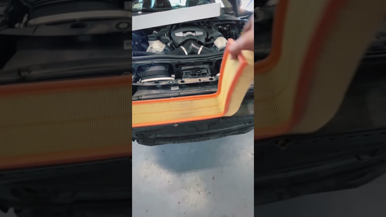 Panamera gts air filter replacement 