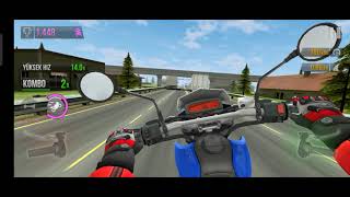 MOTORSİKLET OYUNU İZLE 3D ANDROİD MOTOR SÜRÜŞ OYUNU screenshot 4