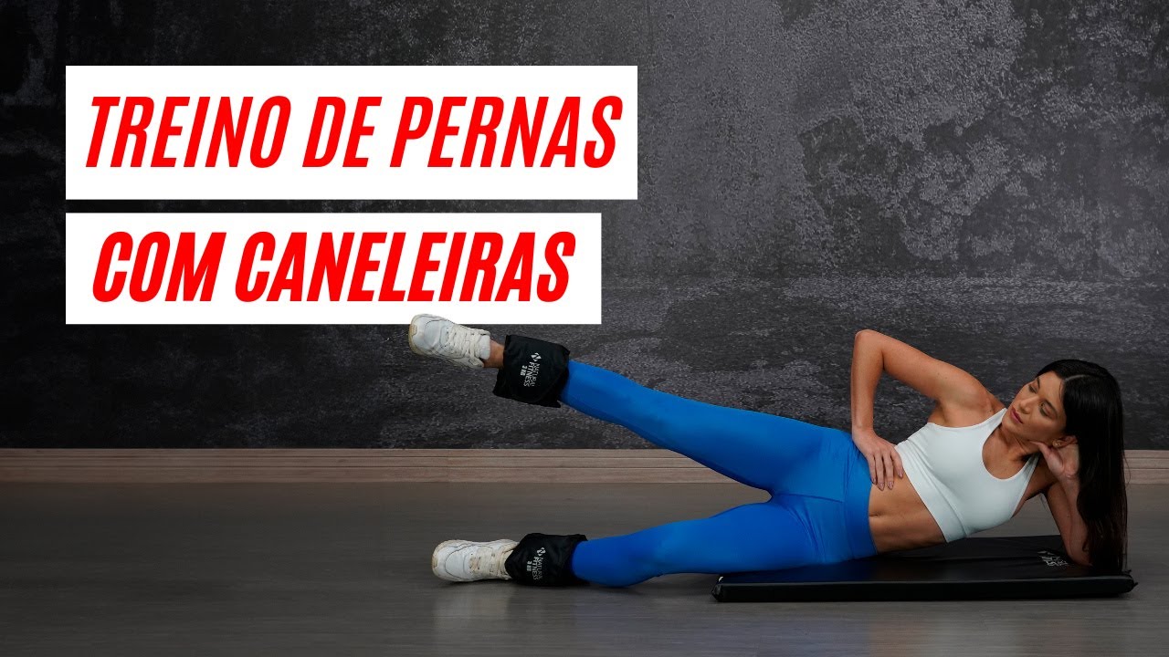 TREINO DE PERNAS EM CASA COM CANELEIRAS - FORTALEÇA E TONIFIQUE! | Natural Fitness