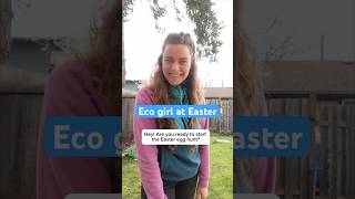 Sustainable, even at Easter #easteregghunt #sustainability #zerowaste #recycle