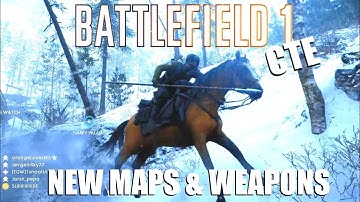 Battlefield 1 - New maps and weapons from the russian DLC on CTE