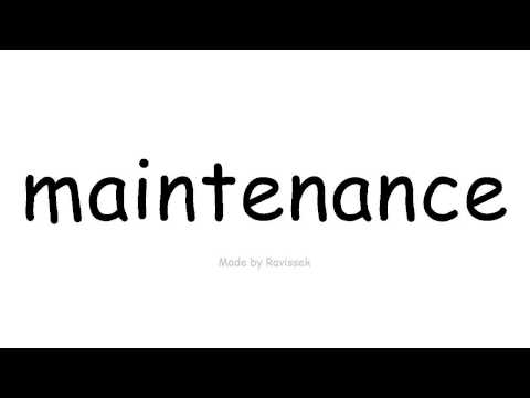 تعلم اللغة الإنجليزية صيانة