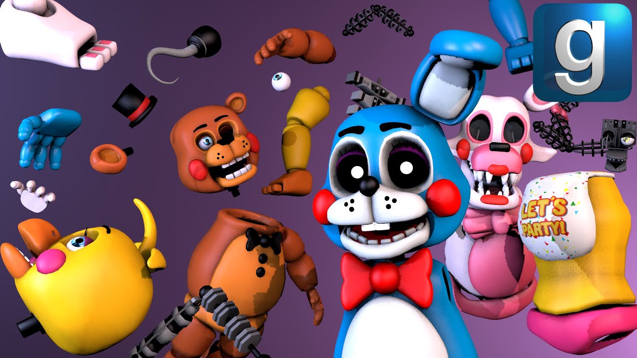 Steam Workshop::[FNAF 2] Toy Animatronics Pack, Part 1