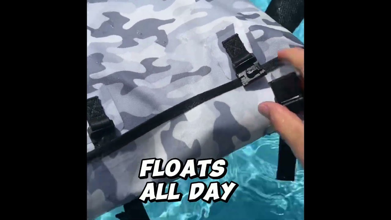 World's 1st auto sealing double lock floating coolers.