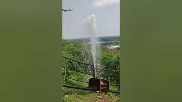 HDPE pipe #testing#7 kg pressure # short video #arawali#pahari#viral video