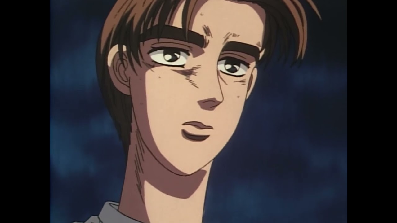 Keisuke Overtakes Nakazato - Initial D(ub) First Stage