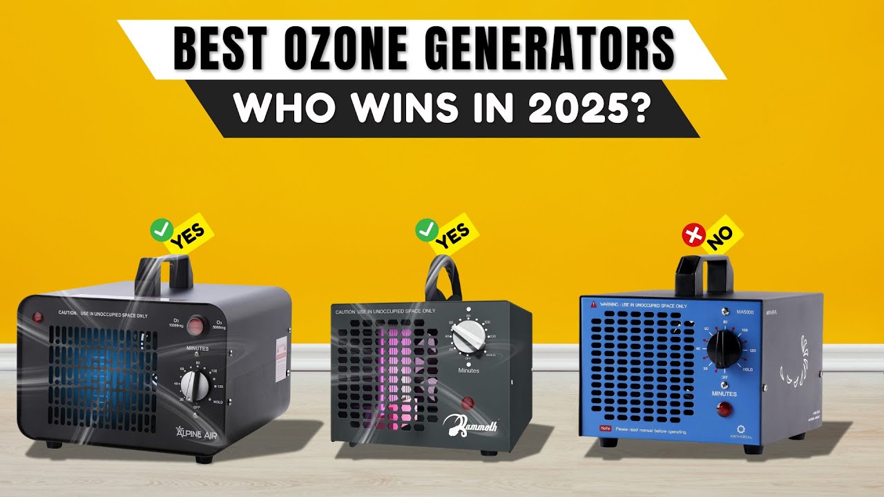 best ozone generator for cigarette smoke Best Ozone Generators 2025 [watch before you buy]