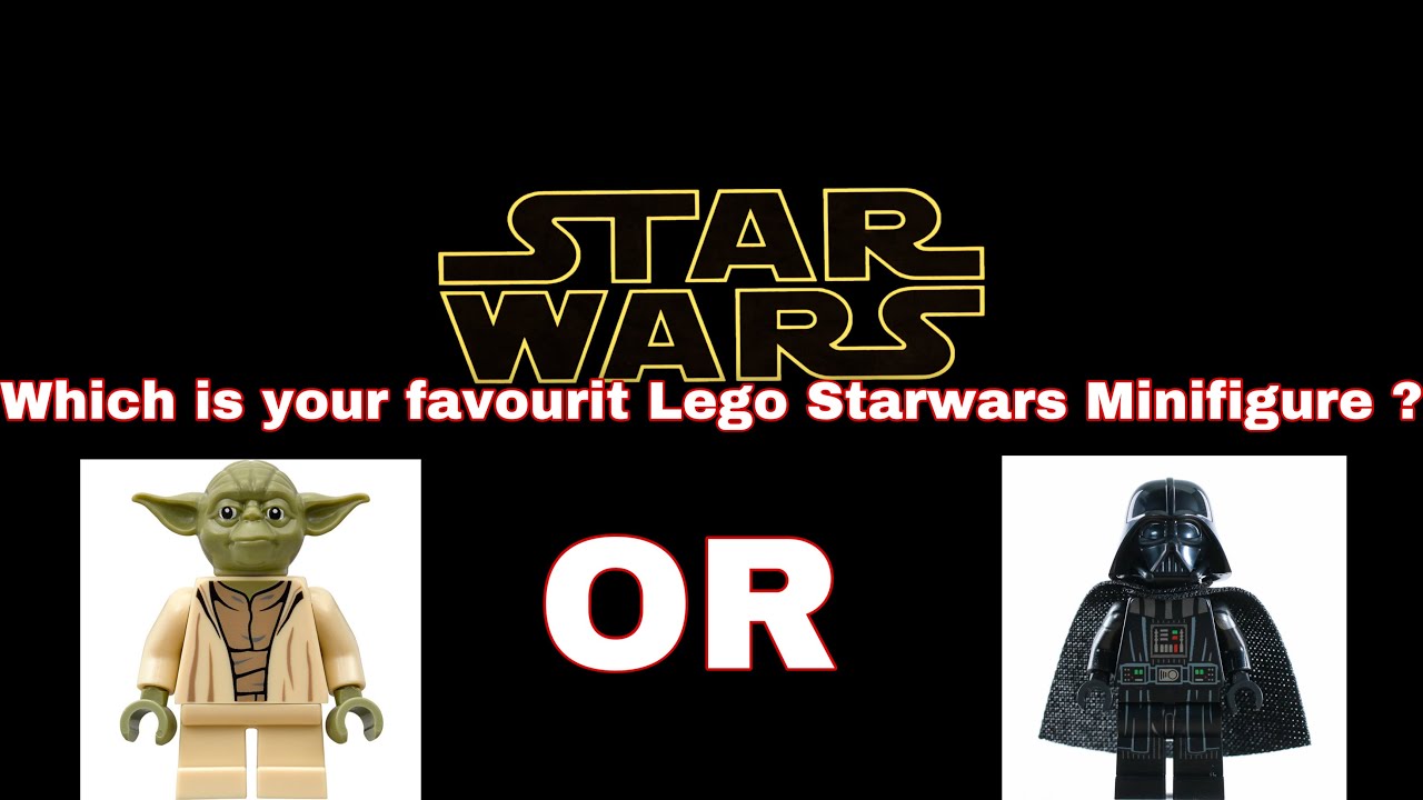 Lego Star Wars + Yoda + Darth Vader