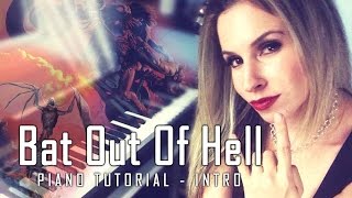 How to play the Bat out of Hell Piano Intro by Meat Loaf the Right Way!