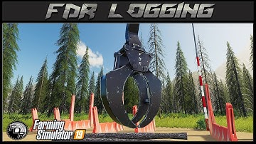 FDR Stable Log Spring System Overview ✔ Farming Simulator 2019 ✔ FDR Logging
