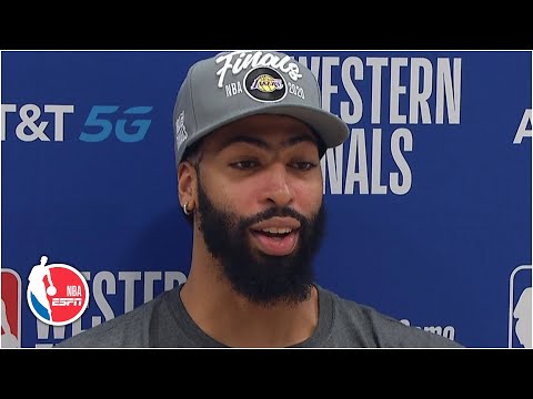 AD on LeBron's late push: He told us it was his time | 2020 NBA Playoffs