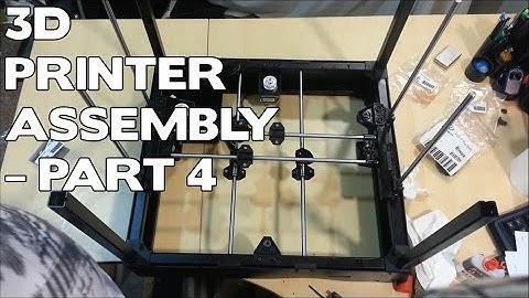 RigidBot Assembly - Part 4: Attaching the Gantry