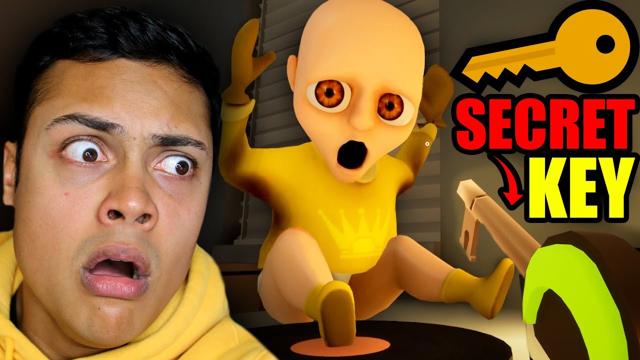 WE FOUND THE SECRET KEY (Baby In Yellow 2) YouTube
