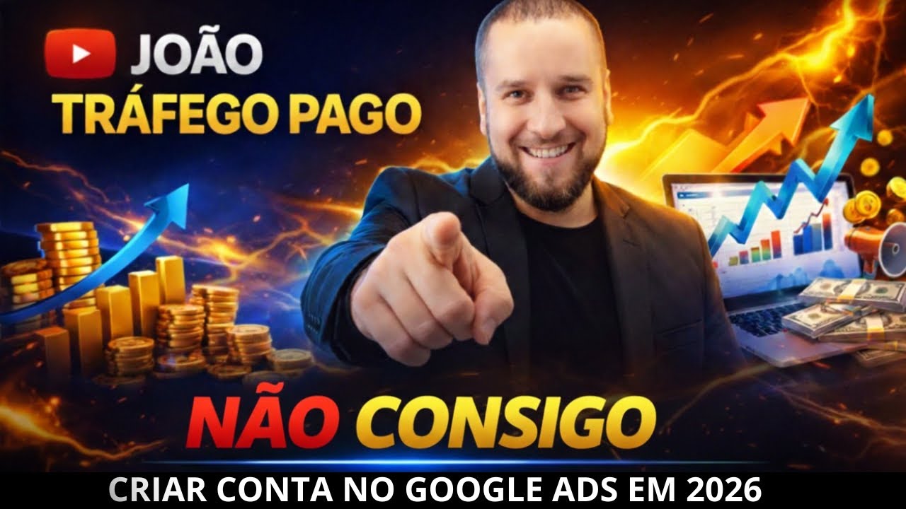 Consigo Não consigo criar conta no Google Ads (2026): como resolver - YouTube