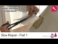 Bow Repair - Fiberglass GRP Damage Part 1 - Pete Vincent's Boat Repair Workshop