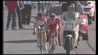 Tirreno Adriatico 2009   Etape 1   le premier succès pro de Julien El Farès
