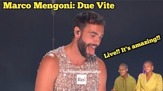 First Time Reaction To Marco Mengoni - Due vite Eurovision 2023