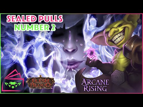 Flesh and Blood Arcane Rising Sealed Pulls 2. Our Journey Through Flesh and Blood Continues!