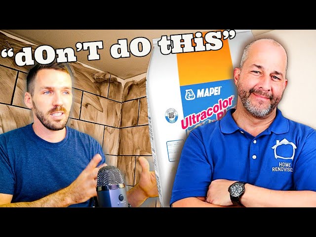 My Response to Jeff from Home RenoVision DIY | Mapei Ultracolor Plus Grout FA class=