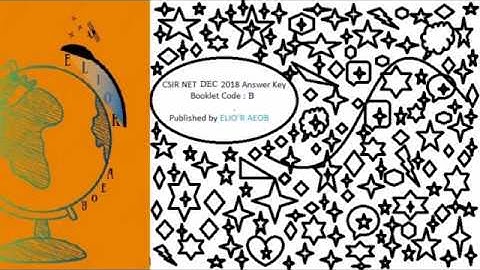 CSIR UGC NET DEC 2018 Earth Sciences Key