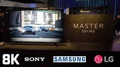 Best 8K TV - Sony vs Samsung vs LG - CES 2019