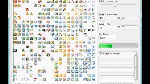 Kohonen Network Self Organizing Map for Image Clustering