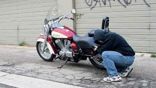 Как защитить свой мотоцикл от угона