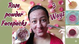 3 Ways To Make Rose Powder Face Mask | Rose Powder Benefits & Uses. screenshot 4