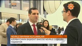 Nevruz Gala 2017 Öncesi Röportajlar - Bakü - TRT Avaz Haber