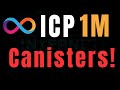 ICP Hits 1 Million Canisters: Massive Milestone Ignored by Market - ICP Price Prediction.