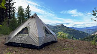 Camping Overnight On A Mountain Top With My Brother