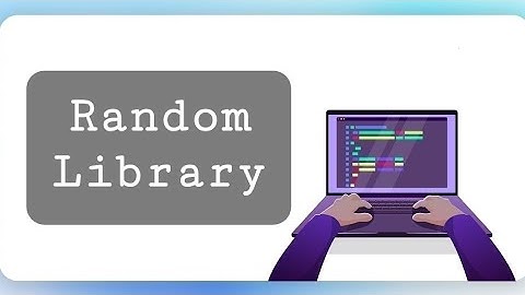 مكتبة العشوائية Random في بايثون