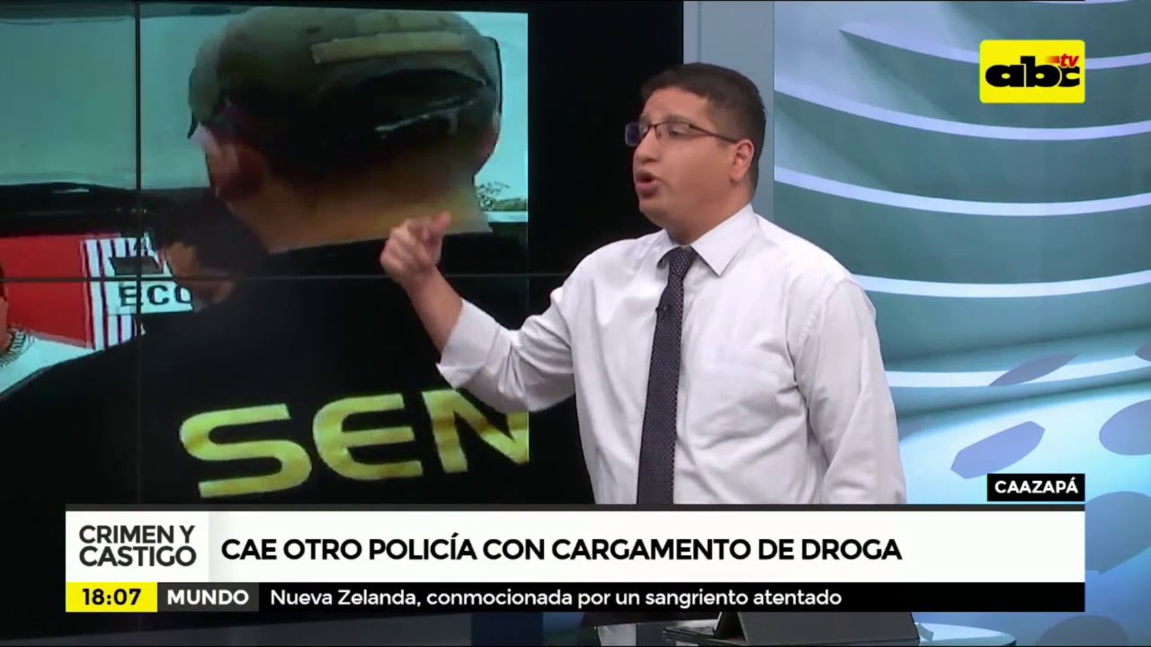 Crimen y Castigo:  Cae otro policía con cargamento de droga