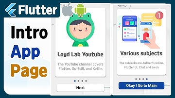 Flutter - App Intro page ( PageView tutorial, example, flutter pageview, app introduction, )