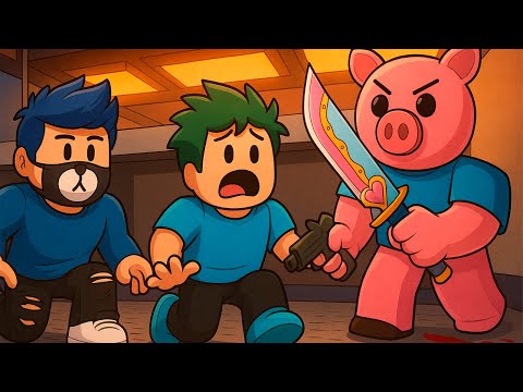 ⚠️ We face Peppa Pig's Family in Roblox's Murder Mystery! 😱🔥