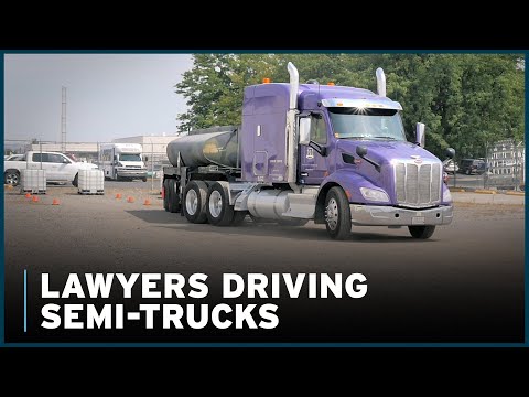 Trucking Lawyers Driving Semi-Trucks for the First Time | Craig, Kelley & Faultless, LLC