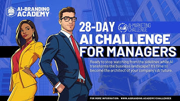 AI For Managers: 28-Day Challenge To Transform Your Business (Free Training)
