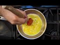 Scrambled Eggs Using Stainless Steel Pan