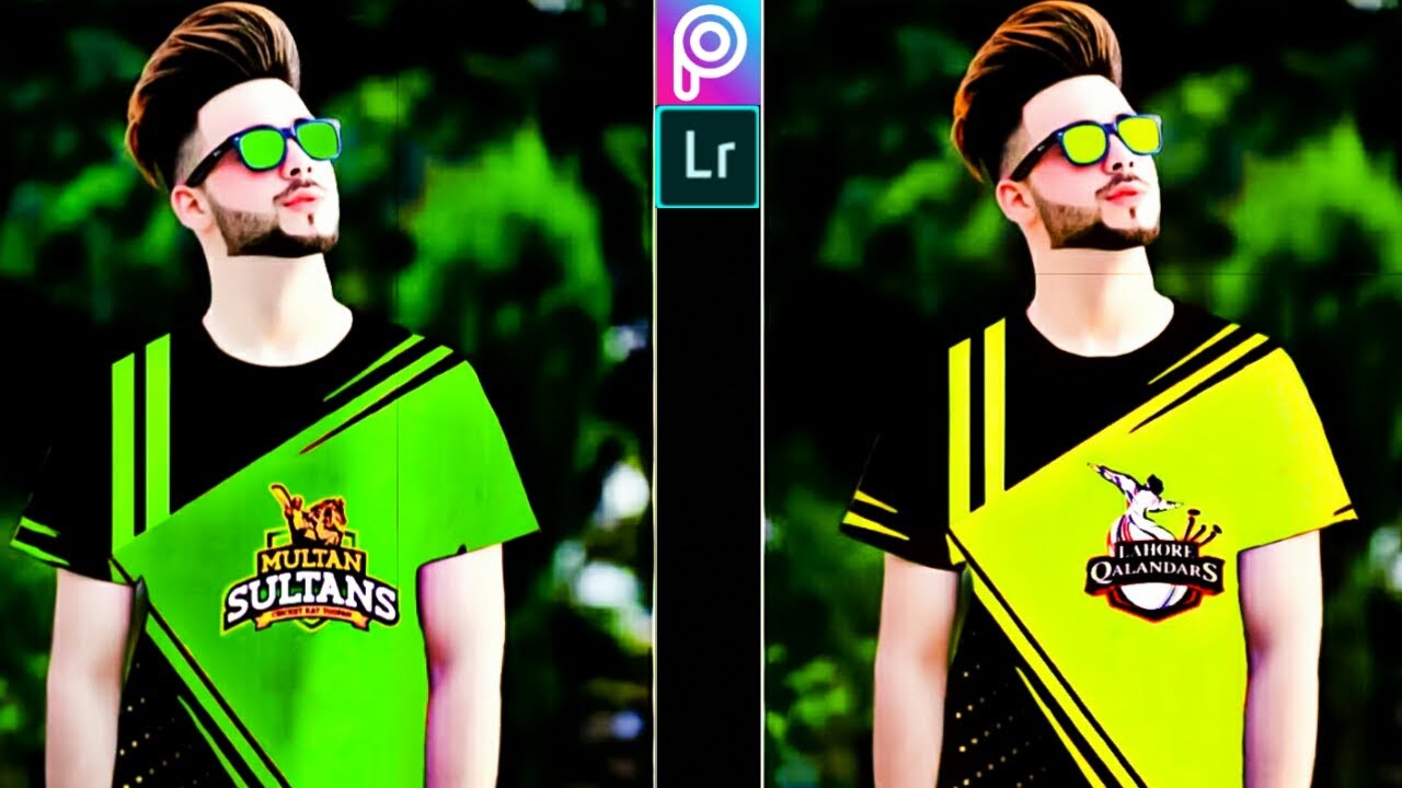 PSL Multan Sultans Shirt Editing || How To Edit Your Photo On Your ...
